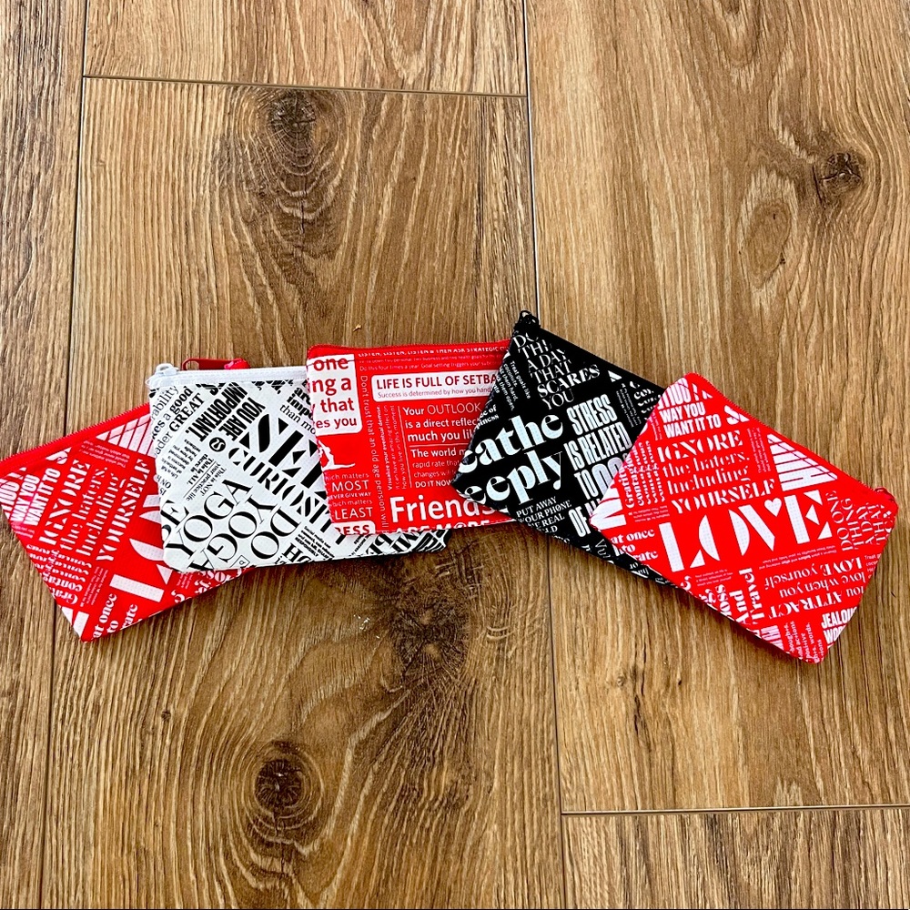 LULULEMON gift card zip wallet